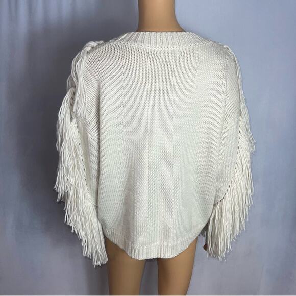 Fashion Nova Fringe Sweater - Picture 7 of 10